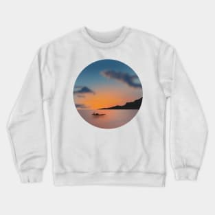 Tropical sunset Crewneck Sweatshirt